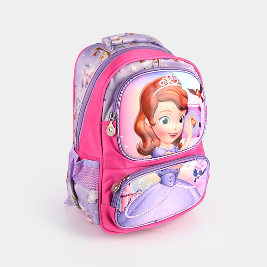 3D Embossed Character Kids School Bag/Backpack
