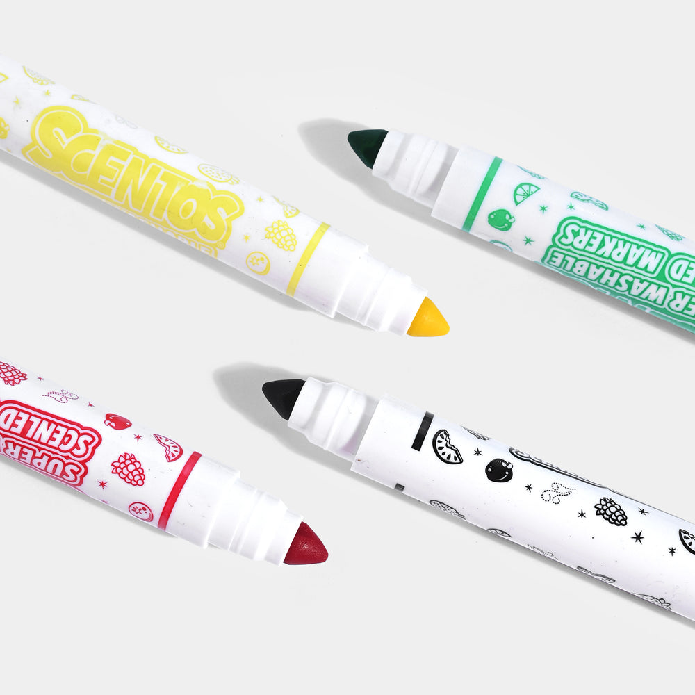 Washable Scented Marker 6PCs