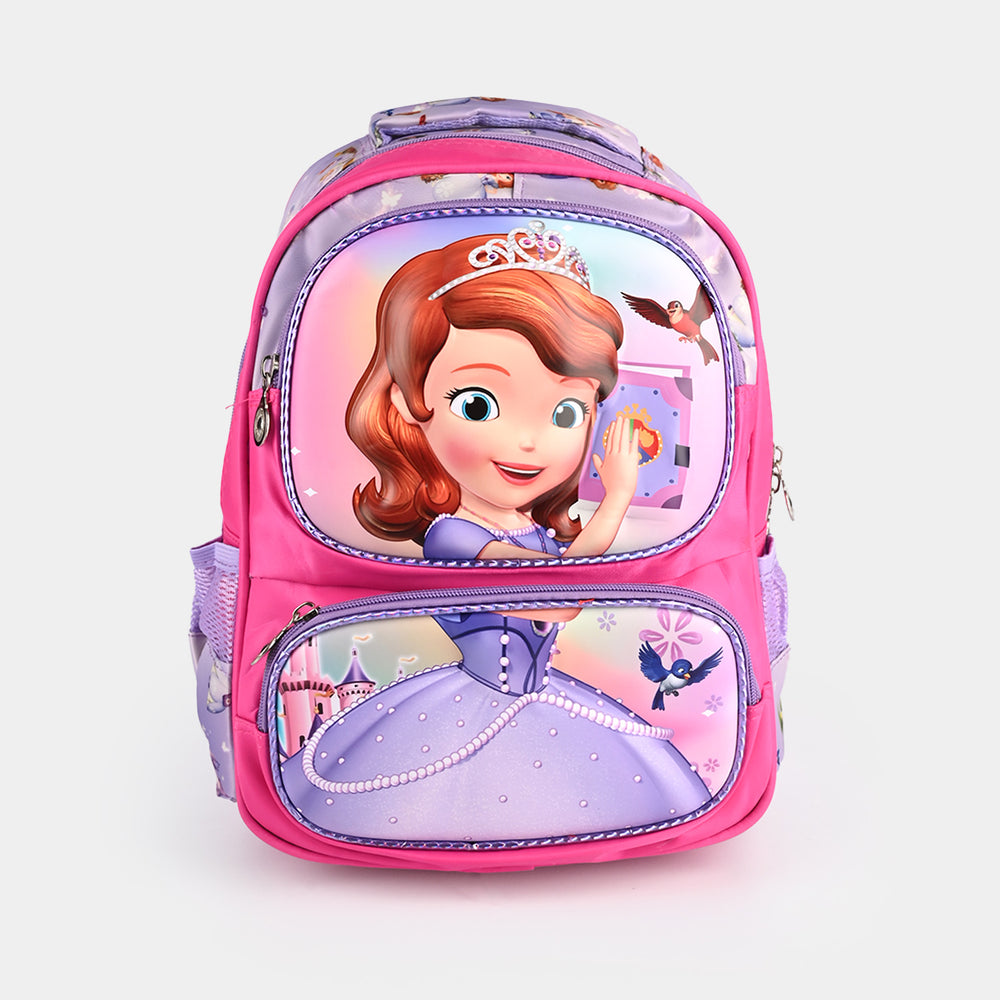 3D Embossed Character Kids School Bag/Backpack