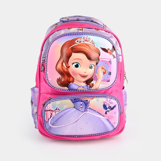 3D Embossed Character Kids School Bag/Backpack