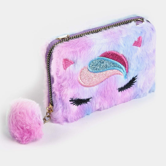 Girls Fur Fashion Hand Bag/Wallet