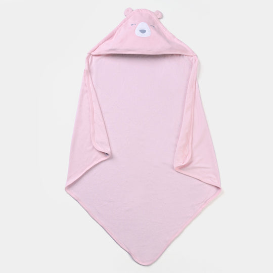 Baby Hooded Towel | Pink