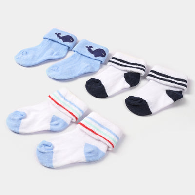 Charm Design Socks Pack of 3 Pair For Infant