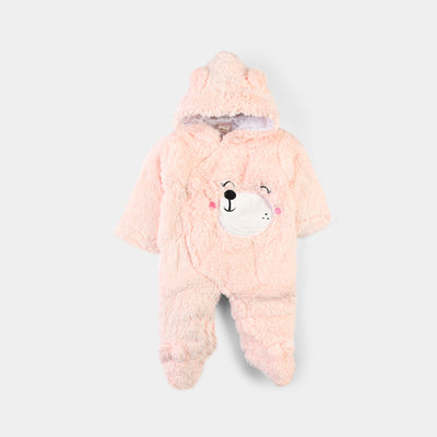 Infant Unisex Romper-Pink