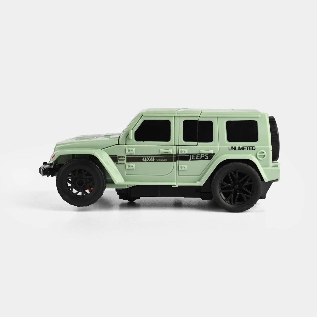Remote Control Off-Road Transformation Vehicle