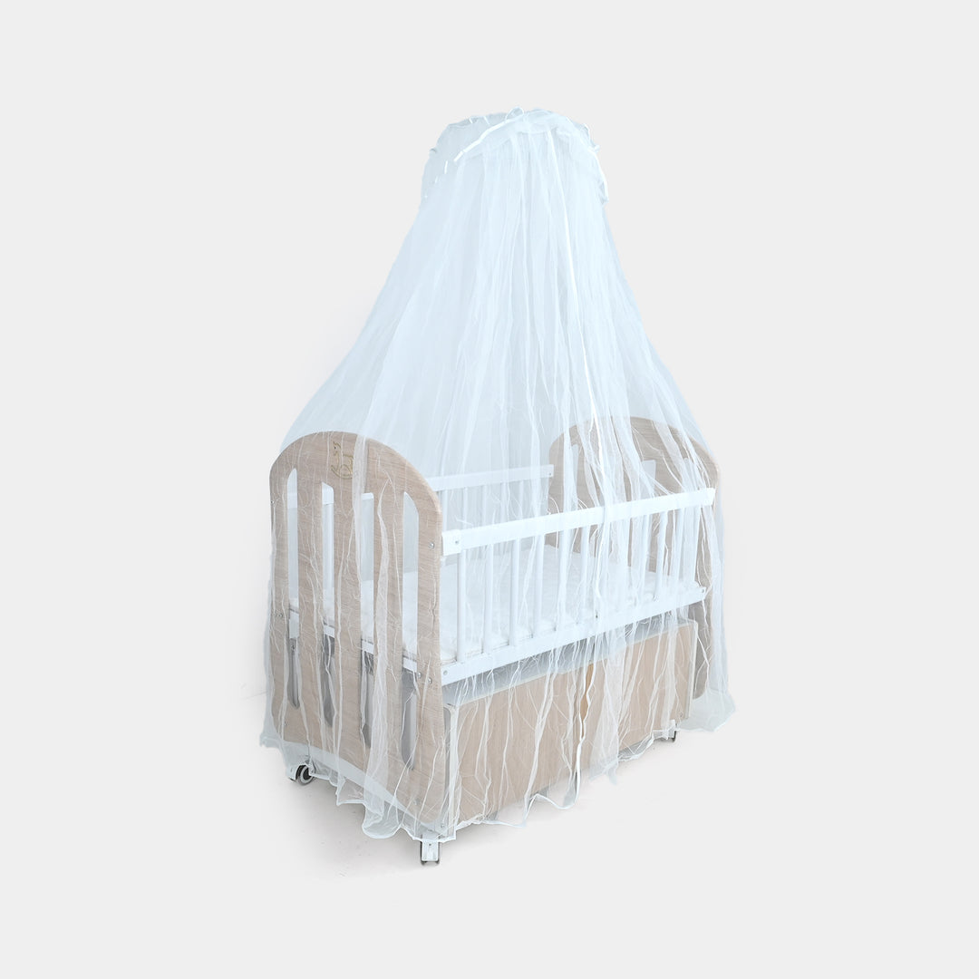 Baby Wooden Swing Cradle | P270 Brown