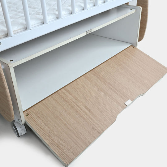 Baby Wooden Swing Cradle | P270 Brown