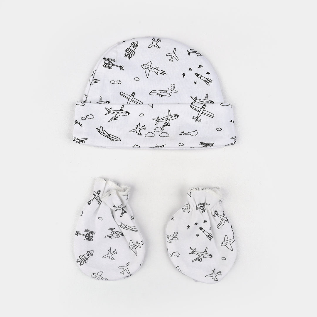 Infant Big Swaddle with Cap & Mittens