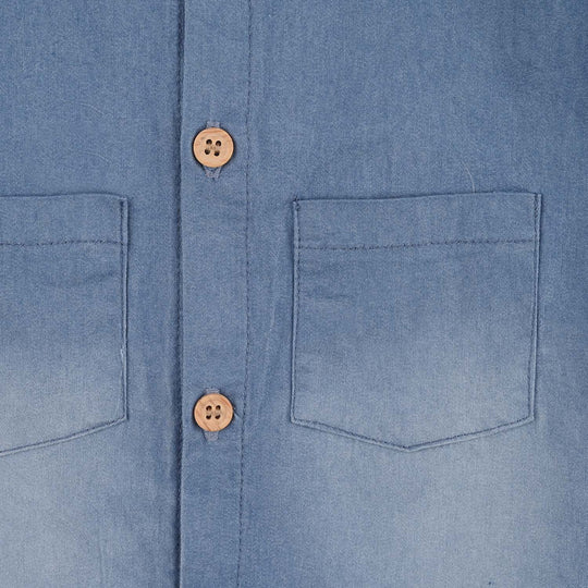 Infant Boys Jersey/Terry Romper - Navy