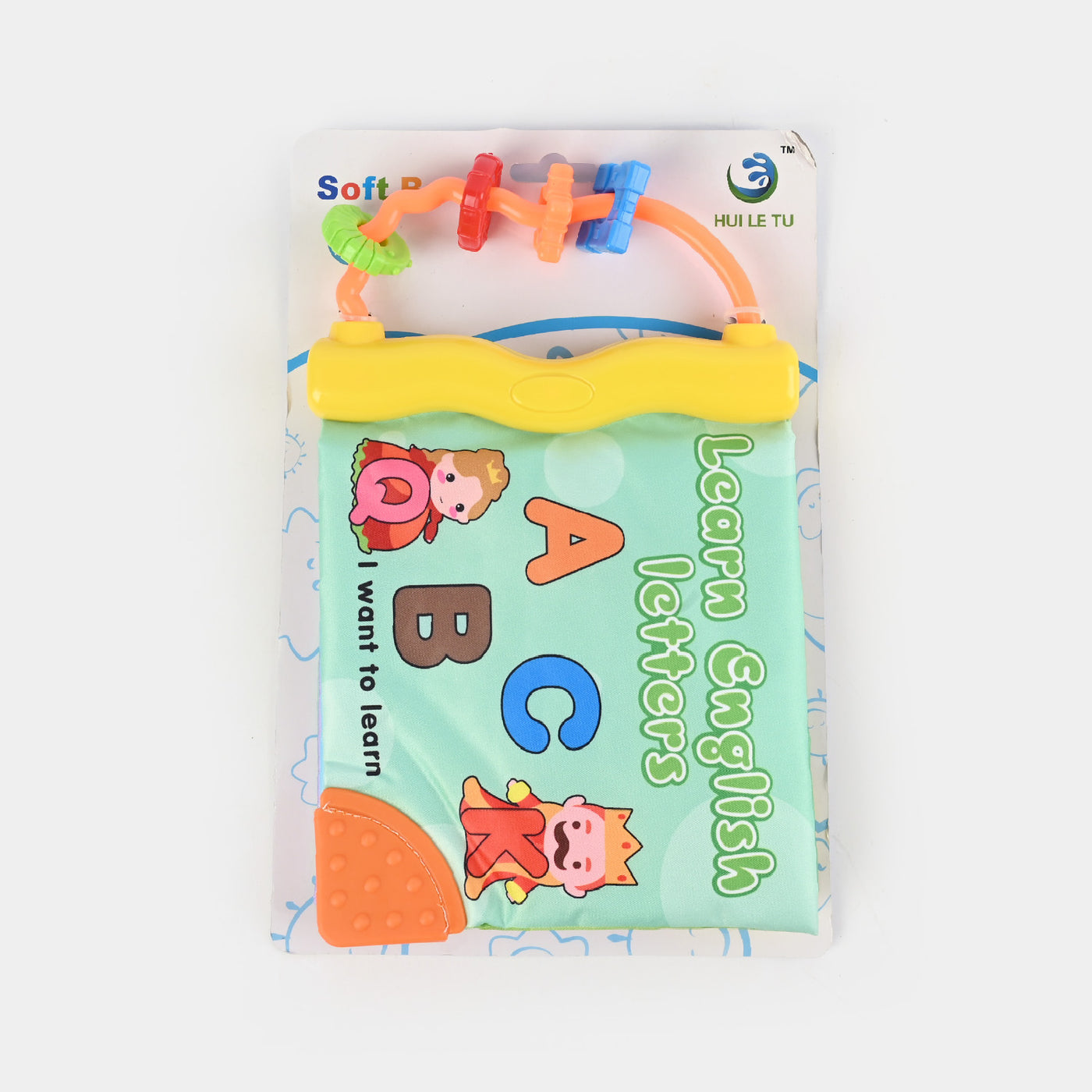 Baby Activity Learning Rattle Book 6M+