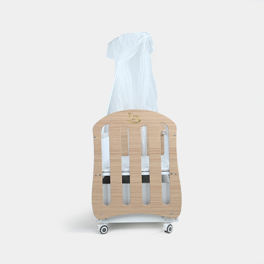 Baby Wooden Swing Cradle | P270 Brown