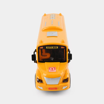 Friction Model School Bus For Kids