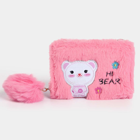 Girls Fur Fashion Hand Bag/Wallet