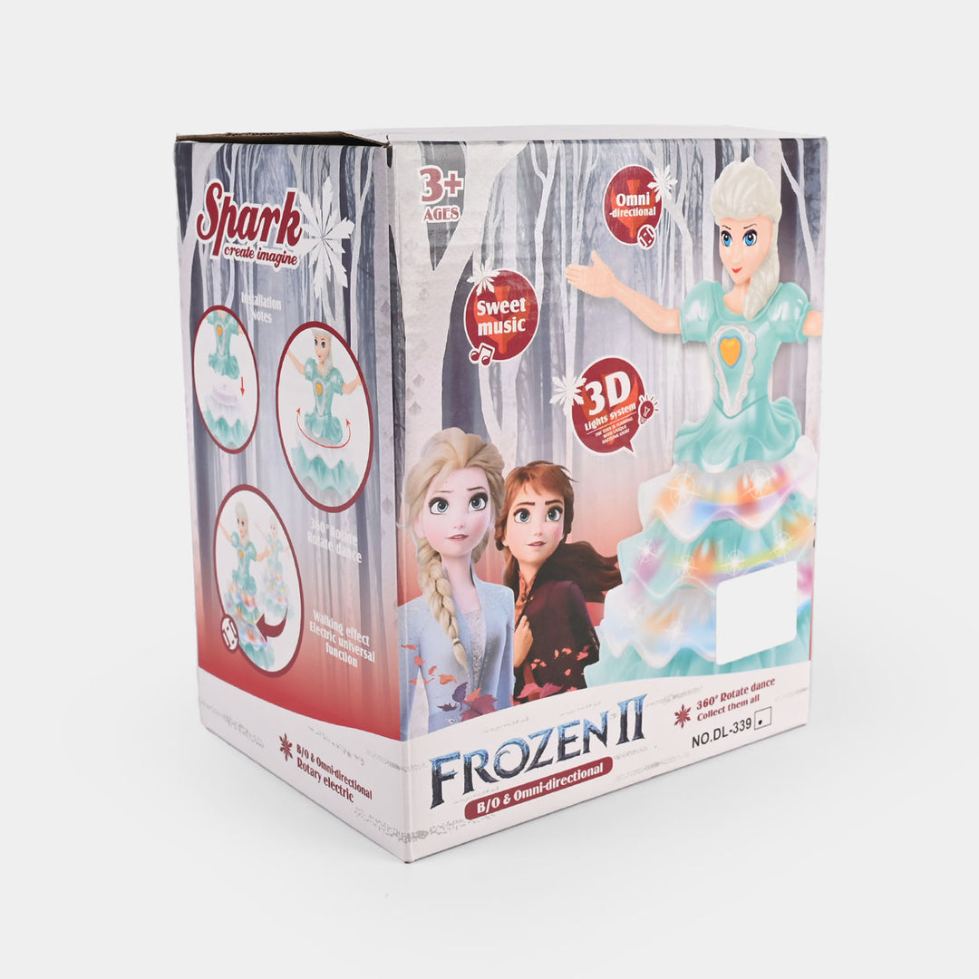 Electric Princess Dancing Toy with Light & Sound