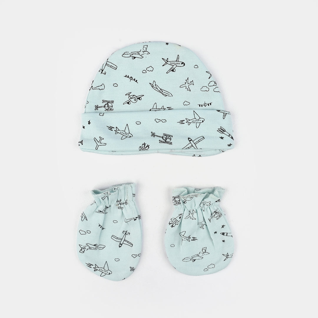 Infant Big Swaddle with Cap & Mittens