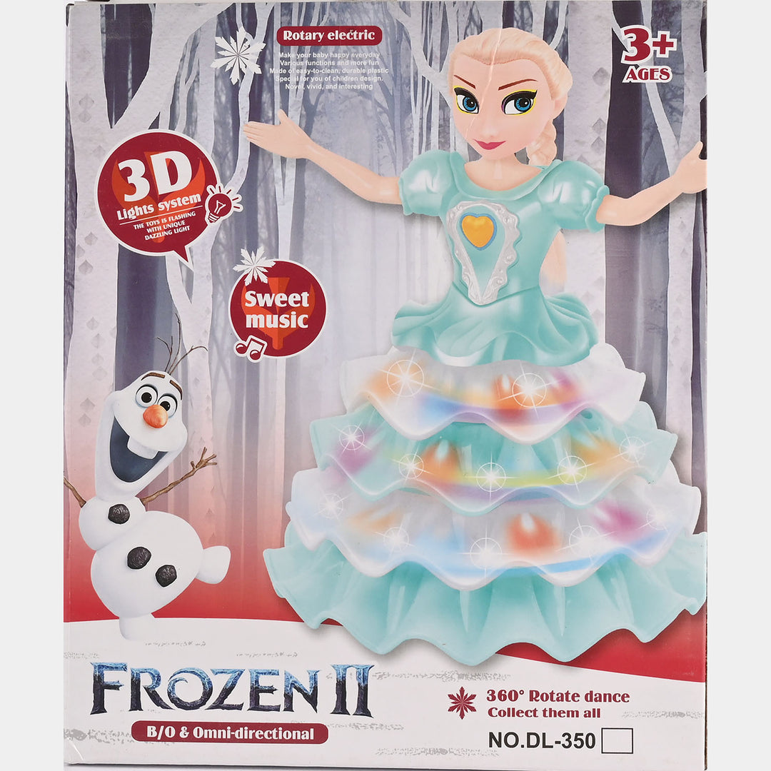 Electric Princess Dancing Toy with Light & Sound