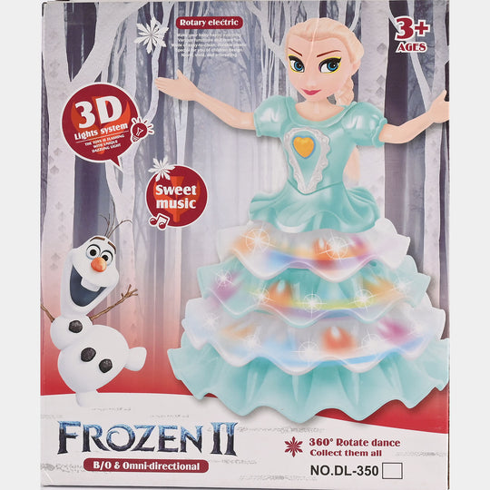 Electric Princess Dancing Toy with Light & Sound