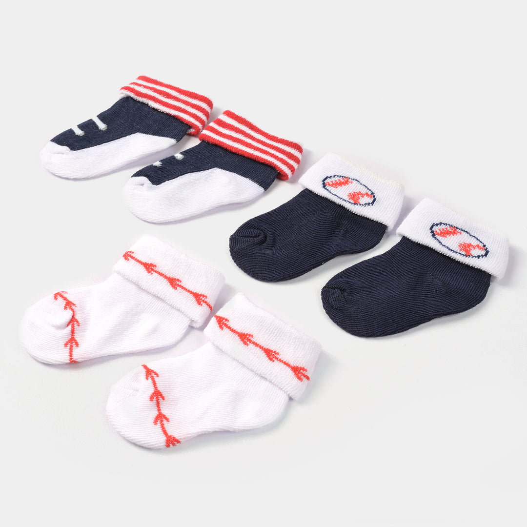 Charm Design Socks Pack of 3 Pair For Infant