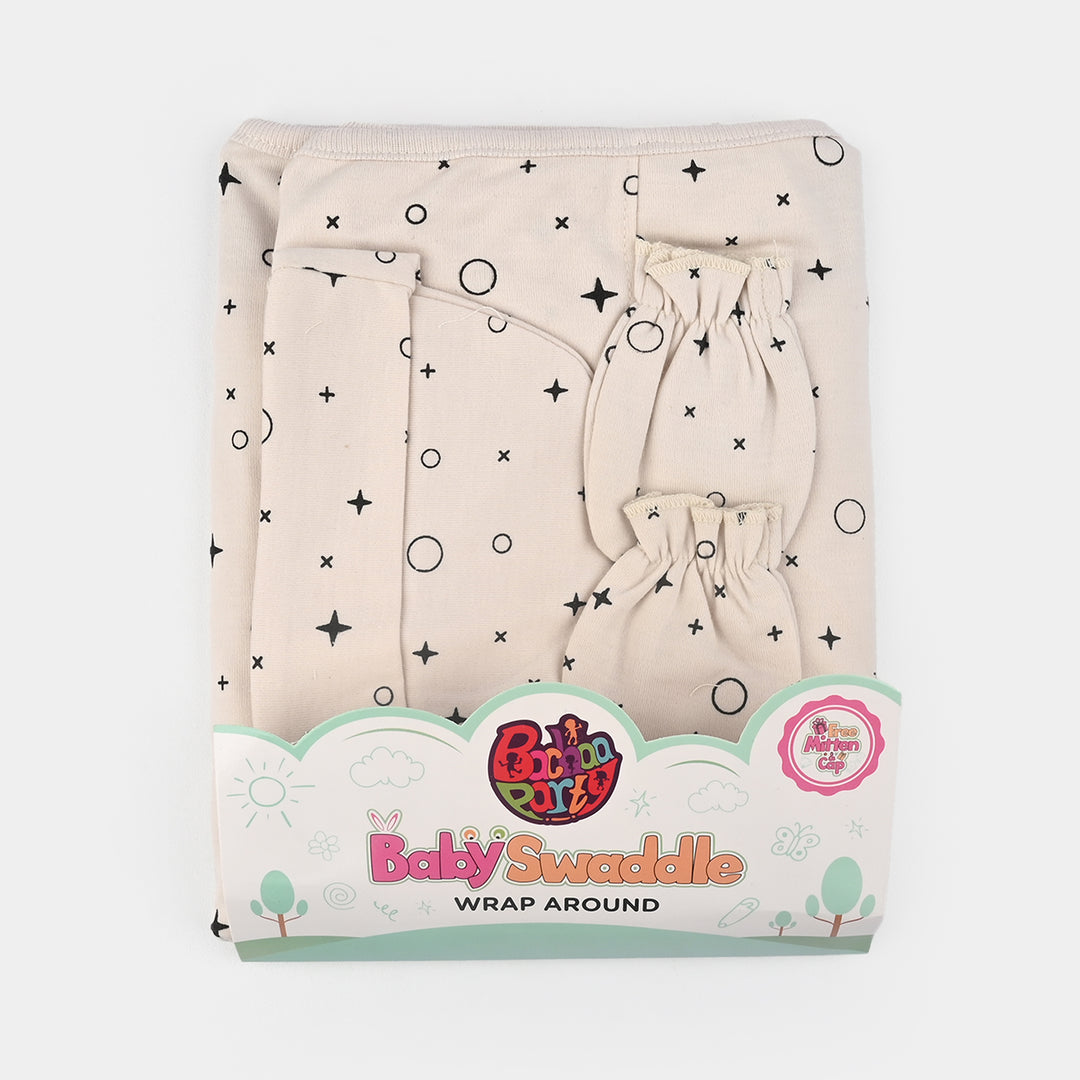 Infant Big Swaddle with Cap & Mittens