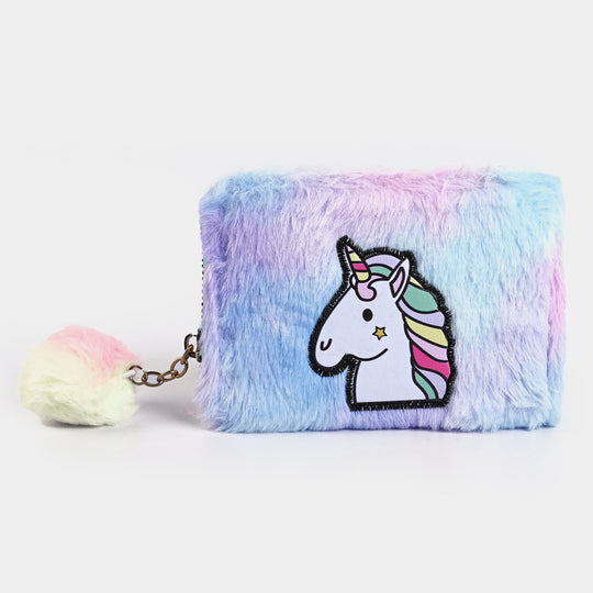 Girls Fur Fashion Hand Bag/Wallet