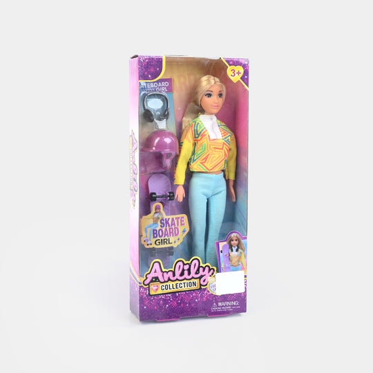 11.5" Lovely Fashion Doll with Accessories Set