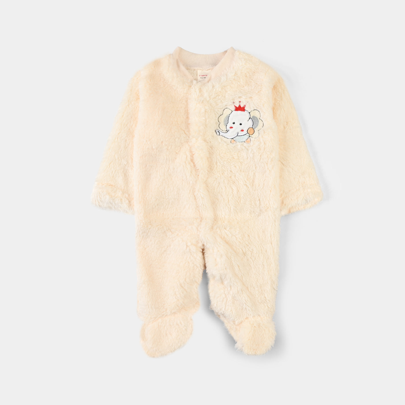 Infant Unisex Romper-Cream