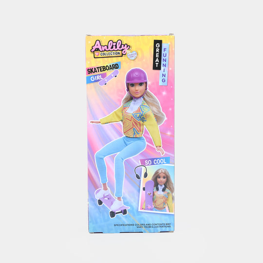 11.5" Lovely Fashion Doll with Accessories Set