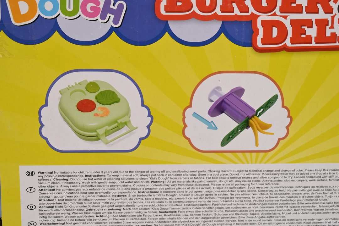 Burger Bun Stove Play Set
