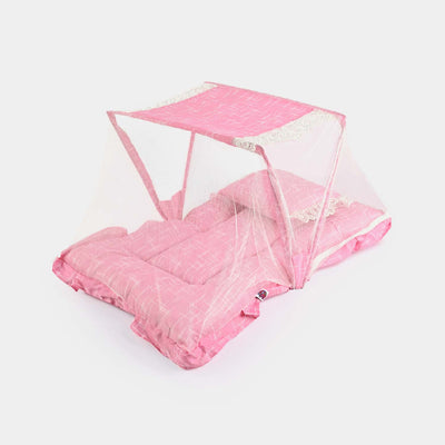 Baby Care Square Bed With Net