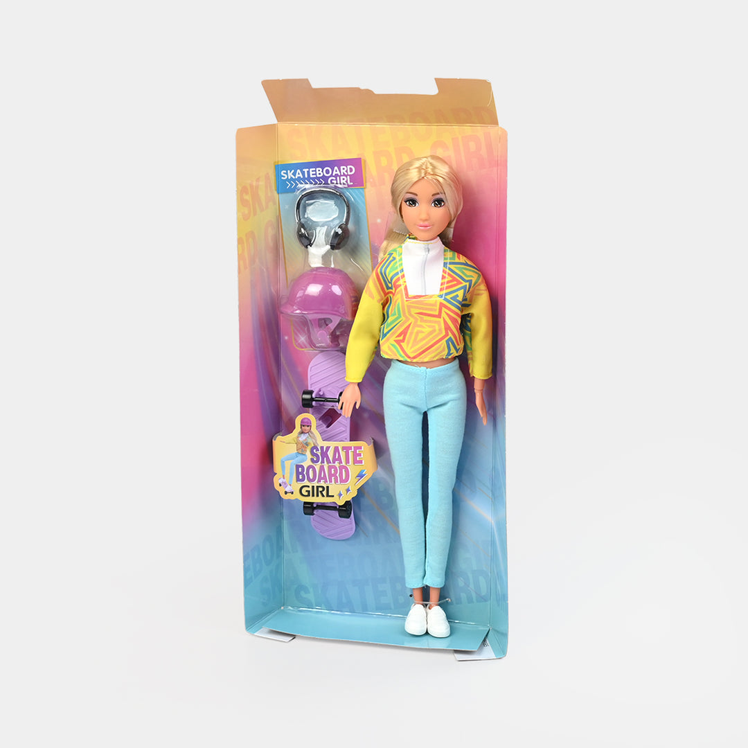 11.5" Lovely Fashion Doll with Accessories Set
