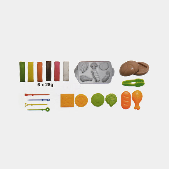 BBQ Colored Clay Set