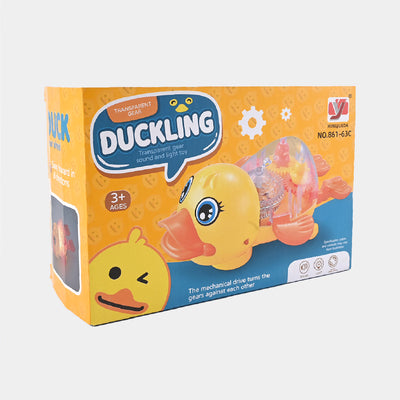 Gear Duck With Light & Music For Kids