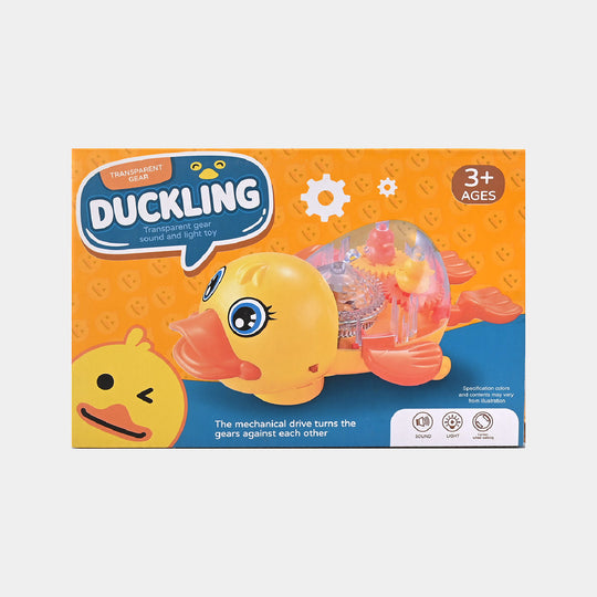 Gear Duck With Light & Music For Kids