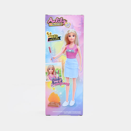 11.5" Lovely Fashion Doll with Accessories Set