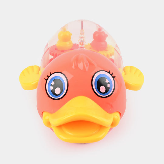 Gear Duck With Light & Music For Kids