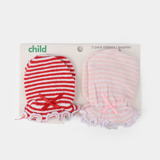 Baby Mittens Pack OF 2 Pair