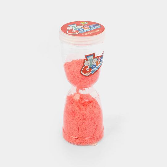 Magic Kinetic Sand Hourglass Jar