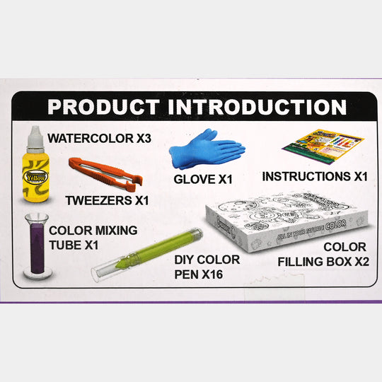 Fill-in Changeable Color Marker Set