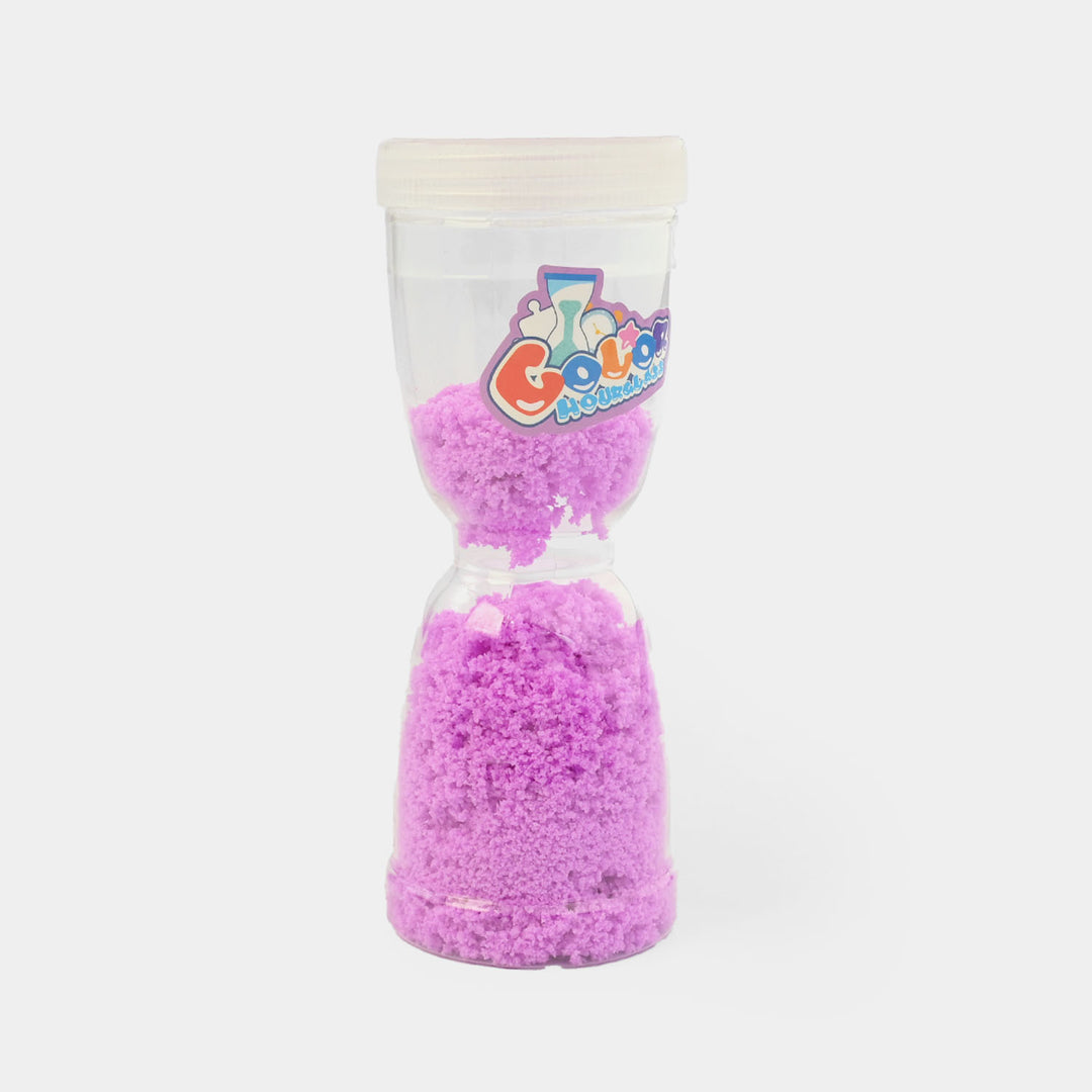 Magic Kinetic Sand Hourglass Jar