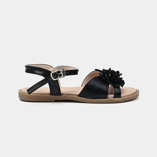 Girls Sandal 1338-BLACK