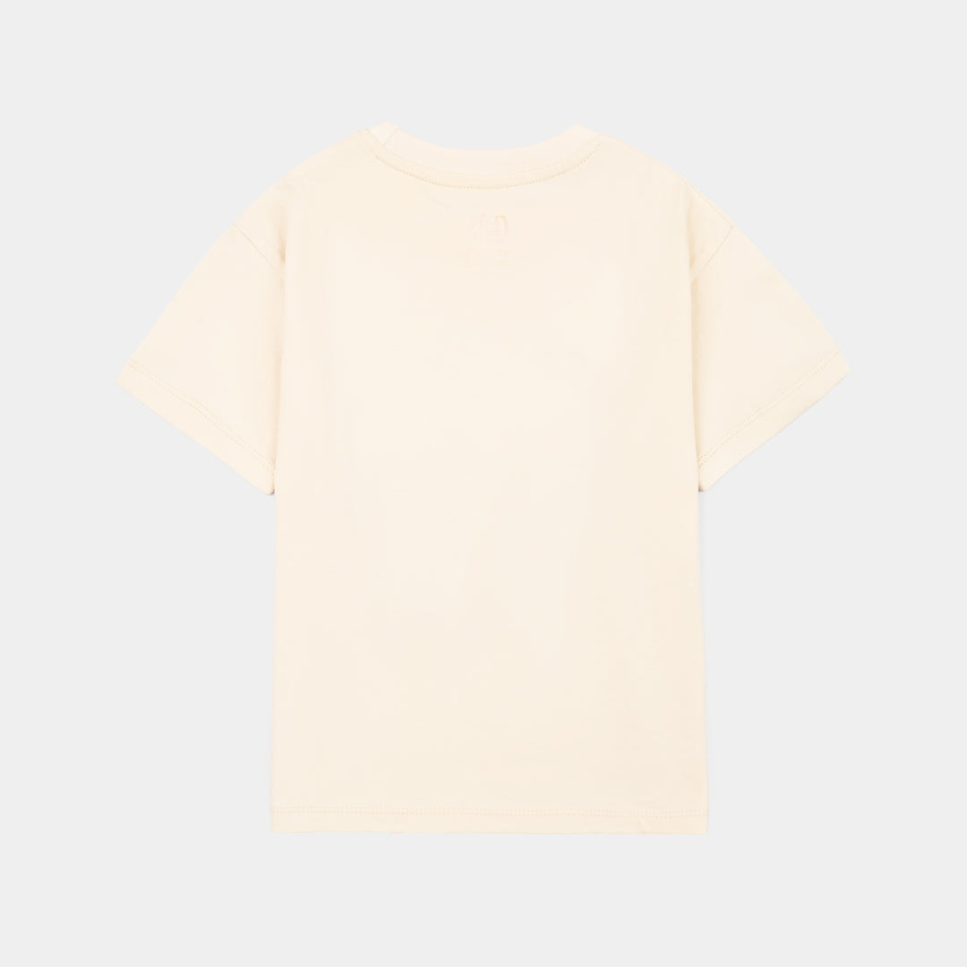 Boys Cotton Jersey T-Shirt H/S Shine Like The Sun-OFF-White