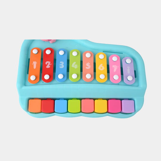 2 in 1 Piano & Eight Tone Xylophone