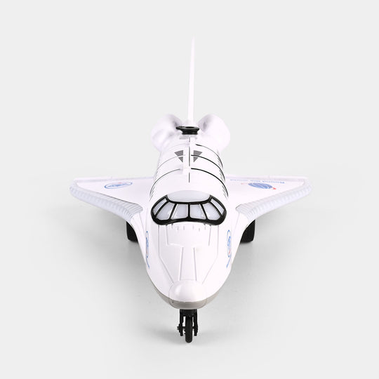 Shuttle Space Spray Remote Control Plane with Lights