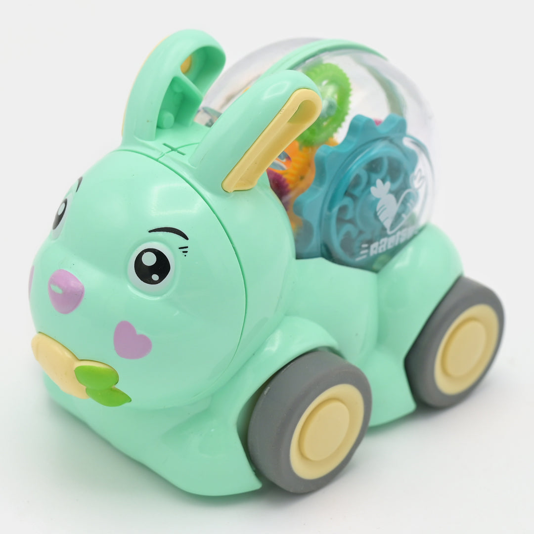 Friction Gear Rabbit/Car For Kids