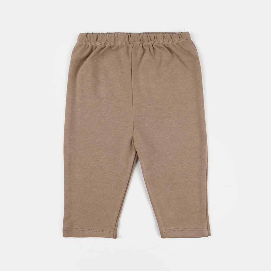 Infant Girls Jersey/Terry 3Pc Suit - Grey