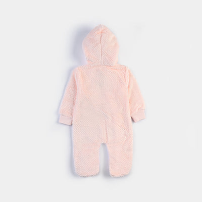 Infant Unisex Romper-Peach