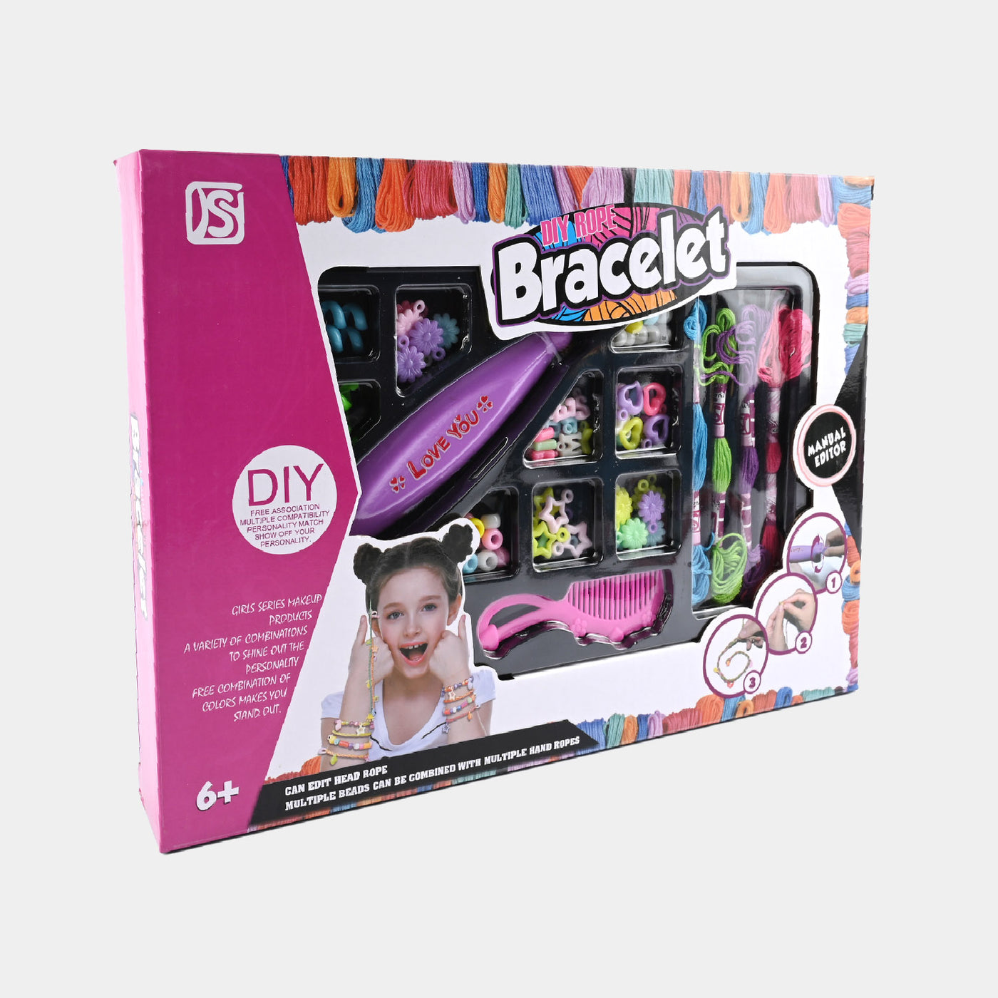 Fashion Hair Kit & Bracelet Machine For Kids