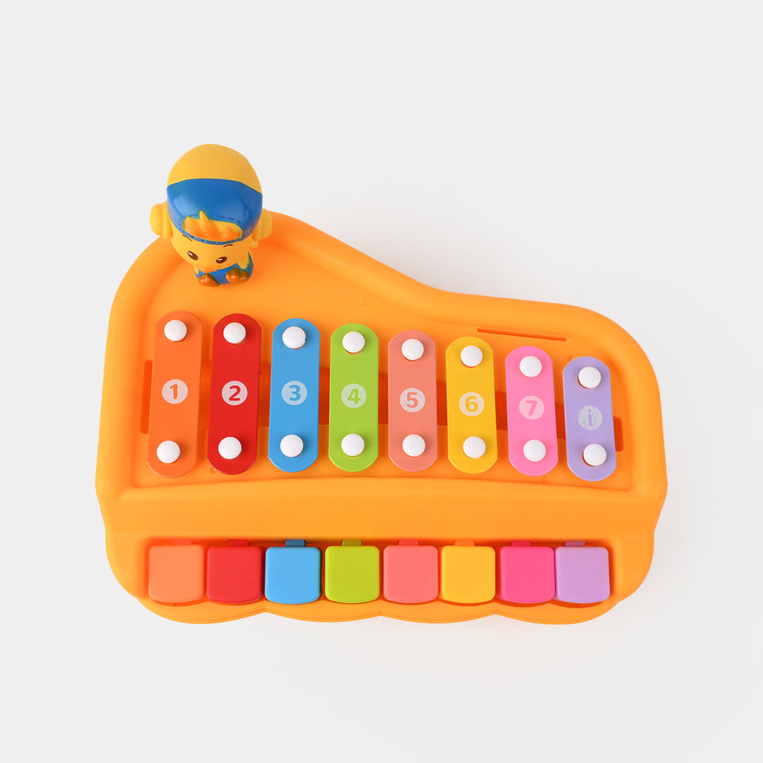 2 in 1 Piano & Eight Tone Xylophone
