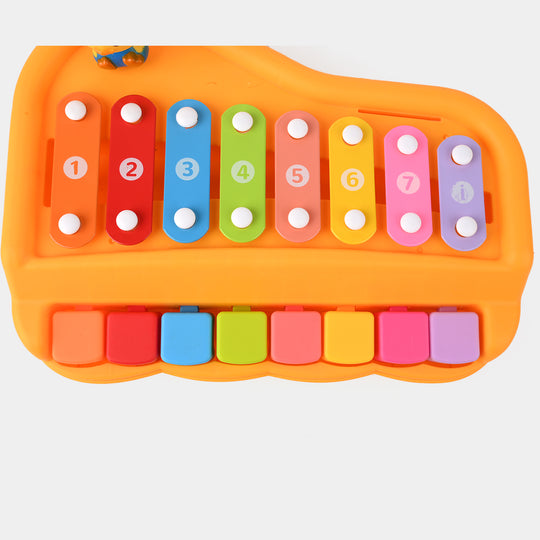 2 in 1 Piano & Eight Tone Xylophone