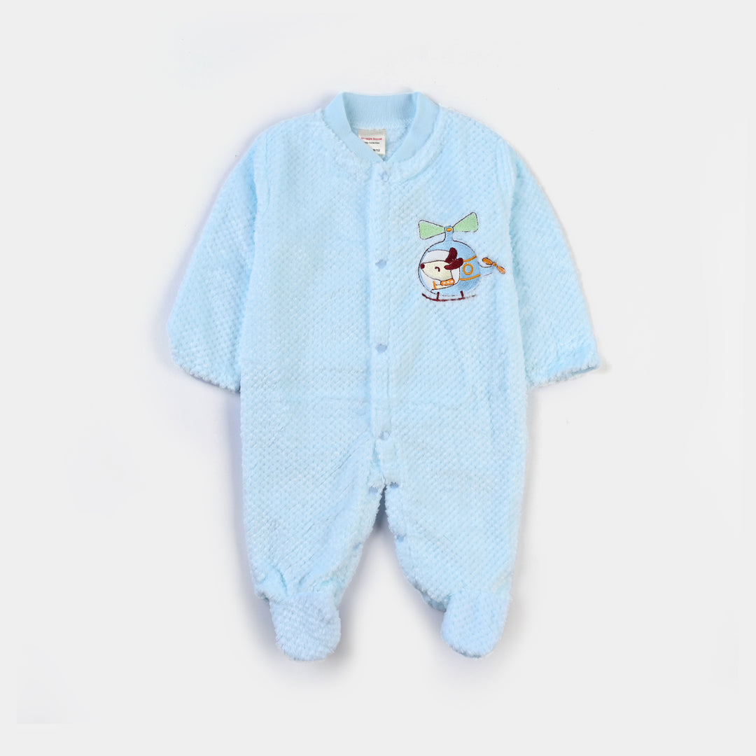 Infant Unisex Romper-Blue